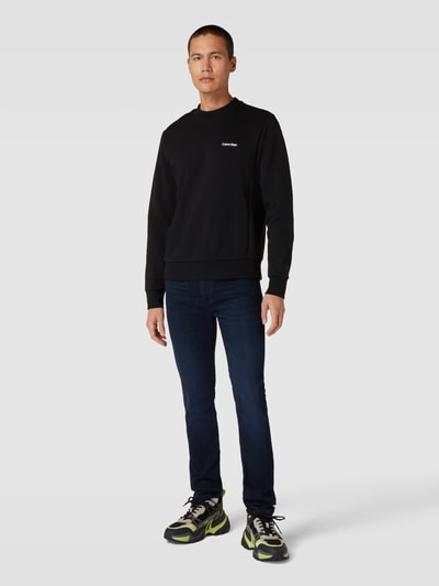 CK Calvin Klein Sweatshirt mit Logo-Detail Black 1