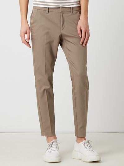 s.Oliver RED LABEL Shaped fit chino met stretch  Taupe - 4