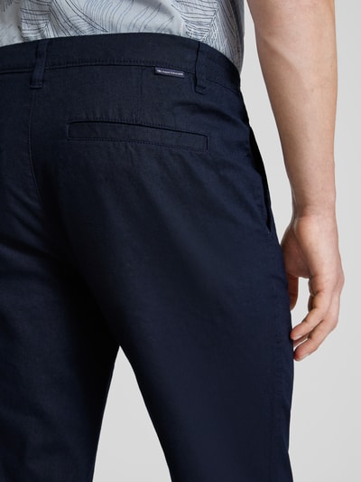 Tom Tailor Regular Fit Chino mit Knopf- und Reißverschluss Marine 3