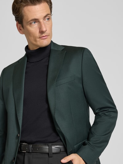 DIGEL Marynarka o kroju slim fit zapinana na dwa guziki model ‘Alesso’ Zielony 3