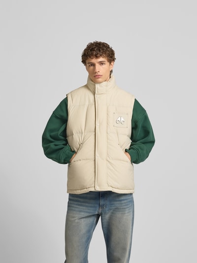 Moose Knuckles Daunenweste mit Stehkragen Offwhite 4
