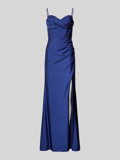 Luxuar Abendkleid mit Herz-Ausschnitt Royal 2