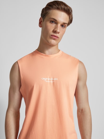 Jack & Jones Tanktop mit Label-Print Apricot 3