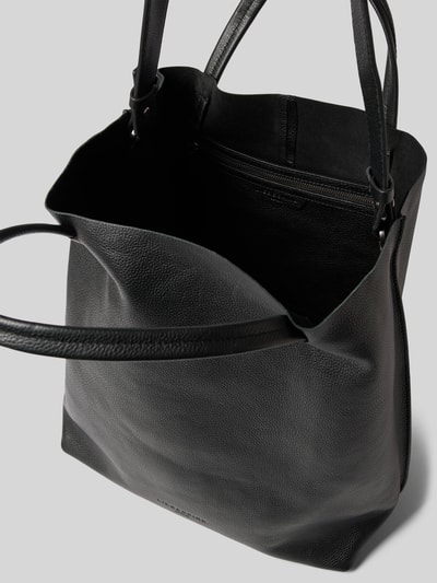 LIEBESKIND BERLIN Handtasche aus Leder mit Label-Detail Modell 'HERA' Black 4