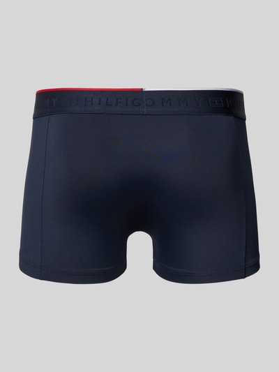 Tommy Hilfiger Trunks mit elastischem Logo-Bund im 3er-Pack Marine 3