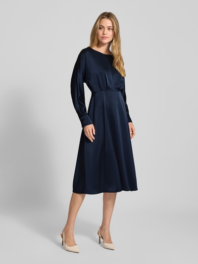 Christian Berg Woman Selection Midikleid mit Rundhalsausschnitt Marine 1