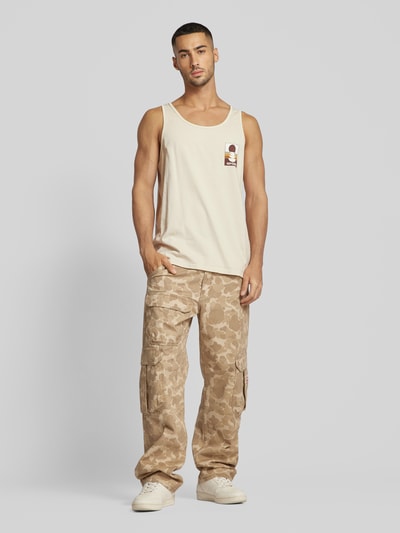 Rip Curl Tanktop mit Label-Print Modell 'SURF' Offwhite 1