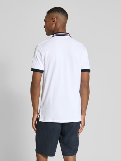 Christian Berg Men Regular fit poloshirt van puur katoen Wit - 5