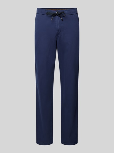 Mmx Stoffen broek met tunnelkoord, model 'Jupiter' Marineblauw - 2