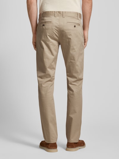 MCNEAL Slim Fit Chino mit Gesäßtaschen Beige 5