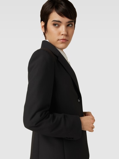 Weekend Max Mara Blazer mit Reverskragen und Paspeltasche am Gesäß Black 3