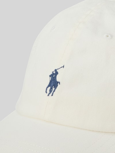 Polo Ralph Lauren Cap aus reiner Baumwolle Offwhite 2