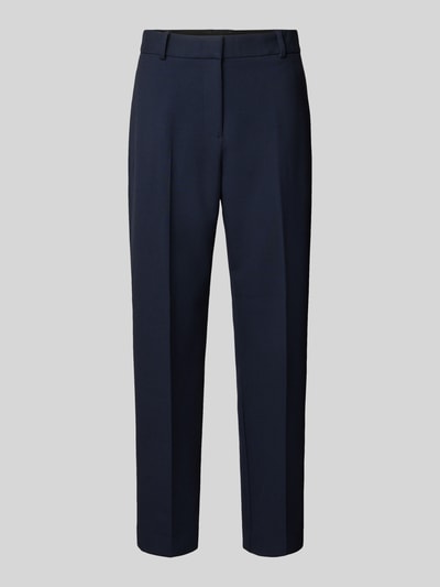 Tommy Hilfiger Straight leg stoffen broek met viscose, model 'PUNTO' Marineblauw - 2