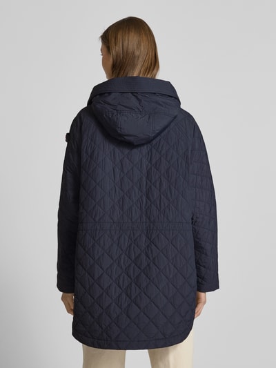 Peuterey Steppjacke mit verdecktem Reißverschluss Modell 'Texel' Marine 5