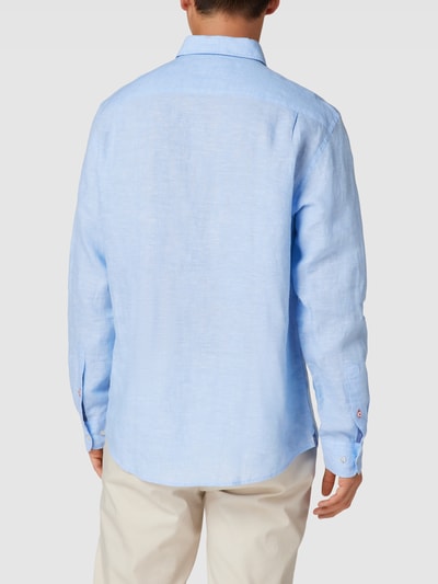 Christian Berg Men Freizeithemd mit Button-Down-Kragen Bleu 5