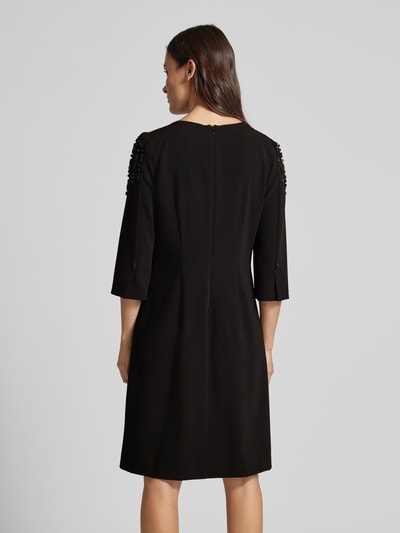 Marc Cain Knielanges Kleid mit Perlen BLACK 5