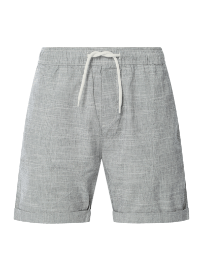 REVIEW Shorts met elastische band  Donkerblauw - 1