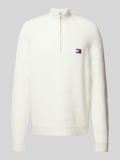 Tommy Jeans Strickpullover mit Stehkragen Offwhite 2