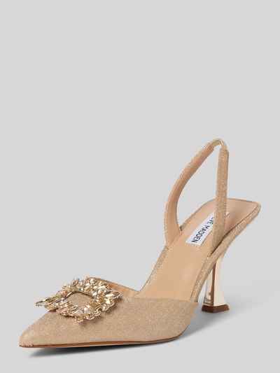 Steve Madden Pumps mit Ziersteinbesatz Modell 'NEALA' Gold 1