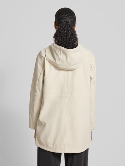 Vero Moda Regular Fit Funktionsjacke mit Taillen-Kordelzug Modell 'MALOU' Offwhite 5
