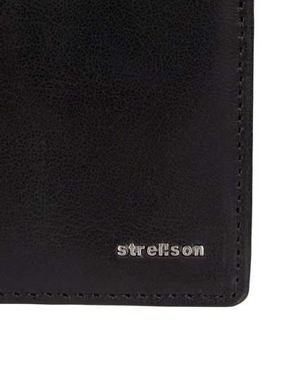 Strellson Leren portemonnee, model 'Jefferson' - RFID-blocking Zwart - 2