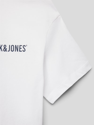 Jack & Jones T-shirt z nadrukiem z logo Biały 2