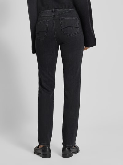 Angels Slim fit jeans met viscose, model 'Cici' Antraciet - 5