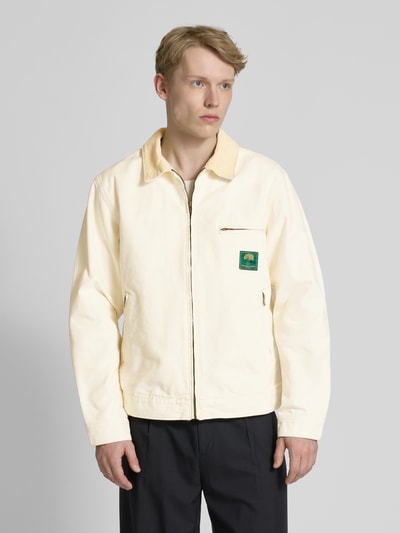 BLKVIS Jacke mit Reißverschlusstaschen Modell 'ORIGINALS WORKWEAR' Offwhite 4