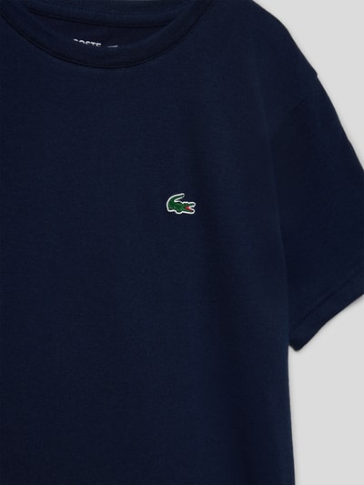 Lacoste T-Shirt mit Label-Detail Marine 2