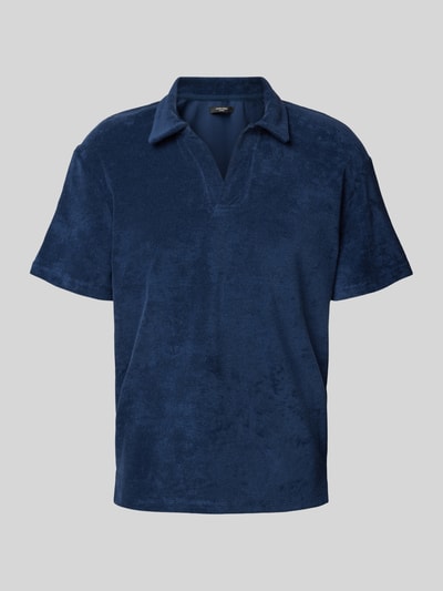 Jack & Jones Premium Poloshirt aus Frottee Modell 'TERRY' Marine 2