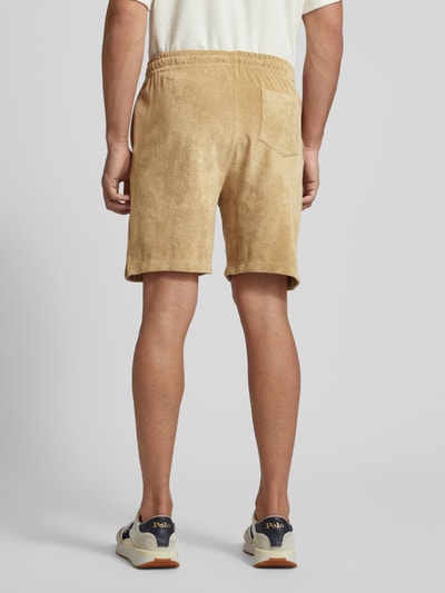 Polo Ralph Lauren Szorty o kroju regular fit z wyhaftowanym logo Beżowy 5