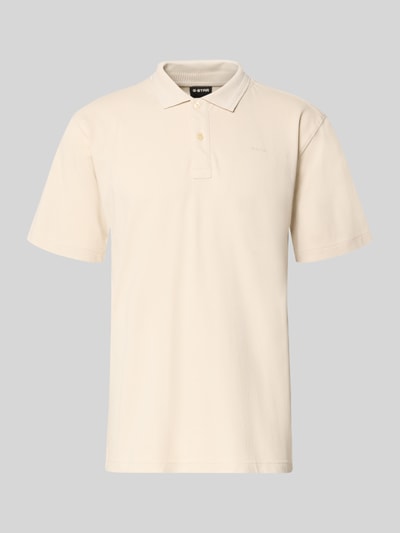 G-Star RAW Regular Fit Poloshirt aus reiner Baumwolle Modell 'Core' Offwhite 2