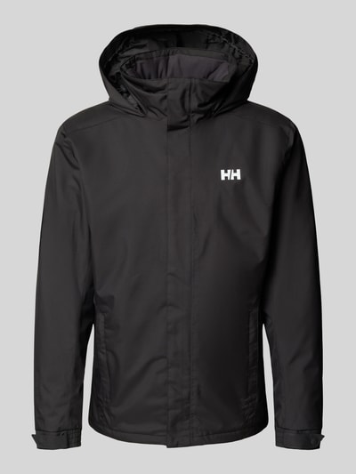 Helly Hansen Jack met labelprint, model 'DUBLINER' Zwart - 2