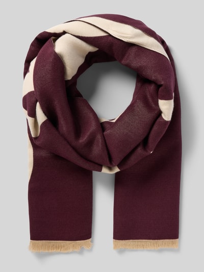 comma Schal aus Viskose-Mix Lila 1