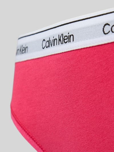 Calvin Klein Underwear Bikini Brief mit Logo-Stitching Modell 'Carousel' Pink 2