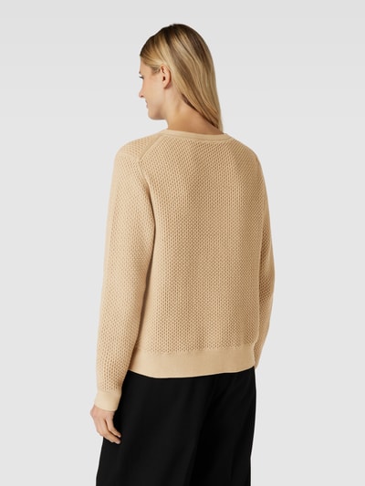 Tom Tailor Strickpullover mit Strukturmuster Beige 5