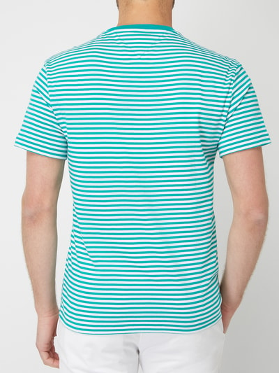 Tommy Jeans T-shirt met streepmotief Groen - 5