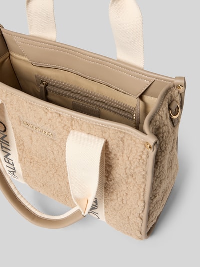 VALENTINO BAGS Torebka z futerka Szarobrązowy 4