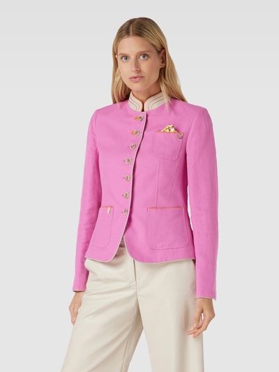 WHITE LABEL Blazer mit Stehkragen Pink 4