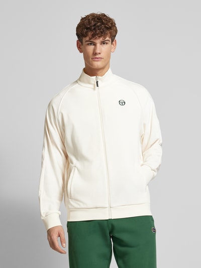 SERGIO TACCHINI Trainingsjacke mit Logo-Stitching Modell 'SERGIO' Offwhite 4