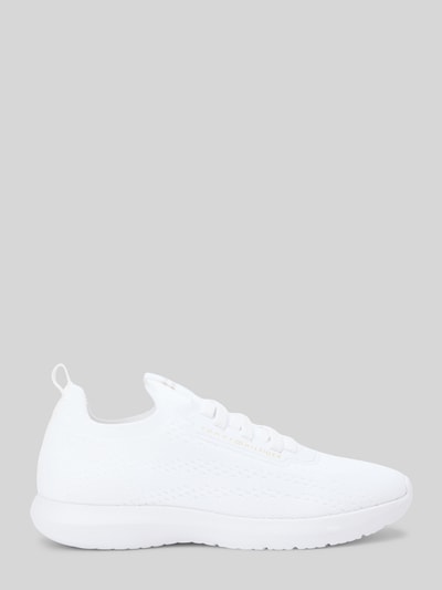 Produktfoto, Sneaker mit Mono-Sock-Design von Tommy Hilfiger in Optik: Unifarben, Schuhspitze: Abgerundet, Absatzform: Flach, Logo-Applikation