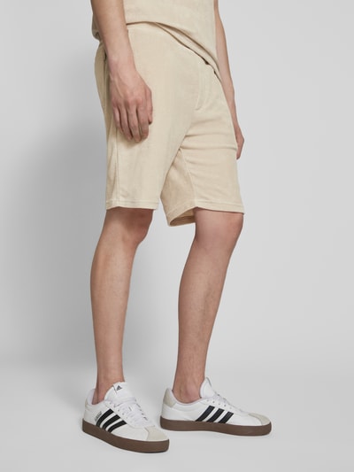 Only & Sons Regular Fit Shorts mit Eingrifftaschen Modell 'HELLAS' Beige 3