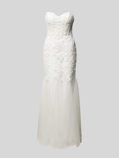 Mascara Brautkleid mit Häkelspitze Offwhite 2