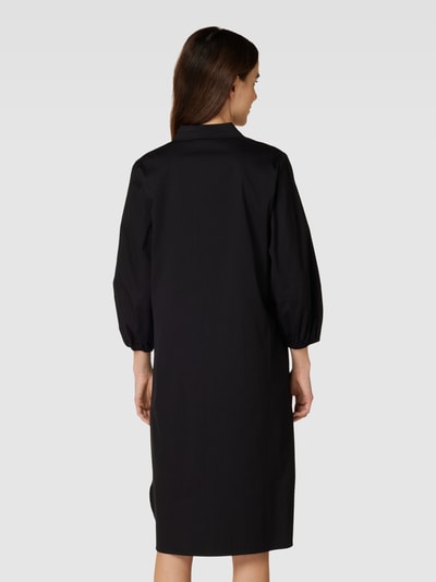 ROBE LÉGÈRE Knielanges Kleid mit 3/4-Arm Black 5