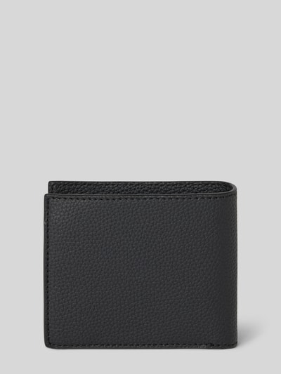 Lacoste Portemonnaie mit Label-Detail Modell 'BILLFOLD COIN WALLET' Black 2