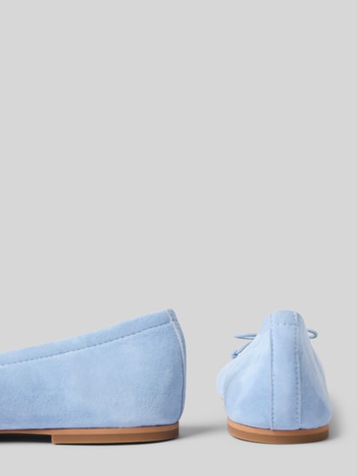 INUOVO Ballerinas aus Leder mit Schleifendetail Royal 2