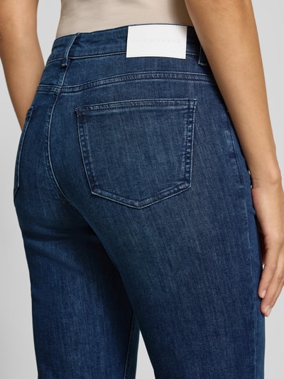 OPUS PANTS Straight Fit Jeans mit Eingrifftaschen Modell 'Melly base' Dunkelblau 3