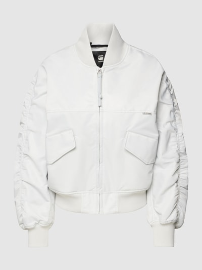 G-Star Raw Bomberjack met opstaande kraag Lichtgrijs - 2