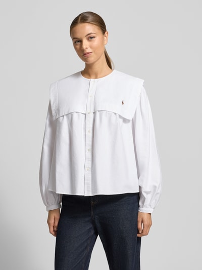 Polo Ralph Lauren Overhemdblouse met matrozenkraag Wit - 4