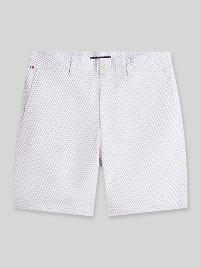 Tommy Hilfiger Regular Fit Chinoshorts aus Baumwoll-Mix Weiss 2